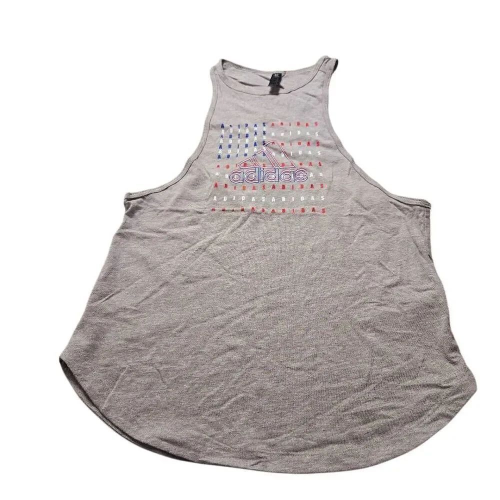Adidas Woman patriotic flag tanktop XS